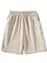 Men's Basic Drawstring Shorts With Pocket for Summer
