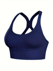 Wireless Sports Bra Push Up Running Workout Lingerie