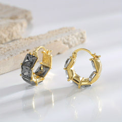 Crystal Ladies Earrings Pop Retro Style Casual Holiday Jewelry