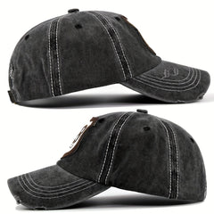 Letter Embroidered Baseball Cap Sun Protection Trucker Hat