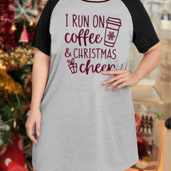 Christmas Nightdress Women's Tee Sleep Dress