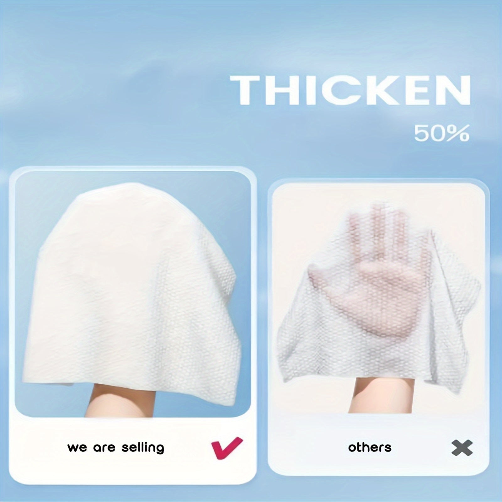 14pcs Compressed Disposable Towel Travel Face Cleansing Towel Soft Material