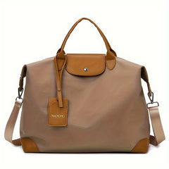 Large Capacity Versatile Shoulder Bag for Short Business Trips