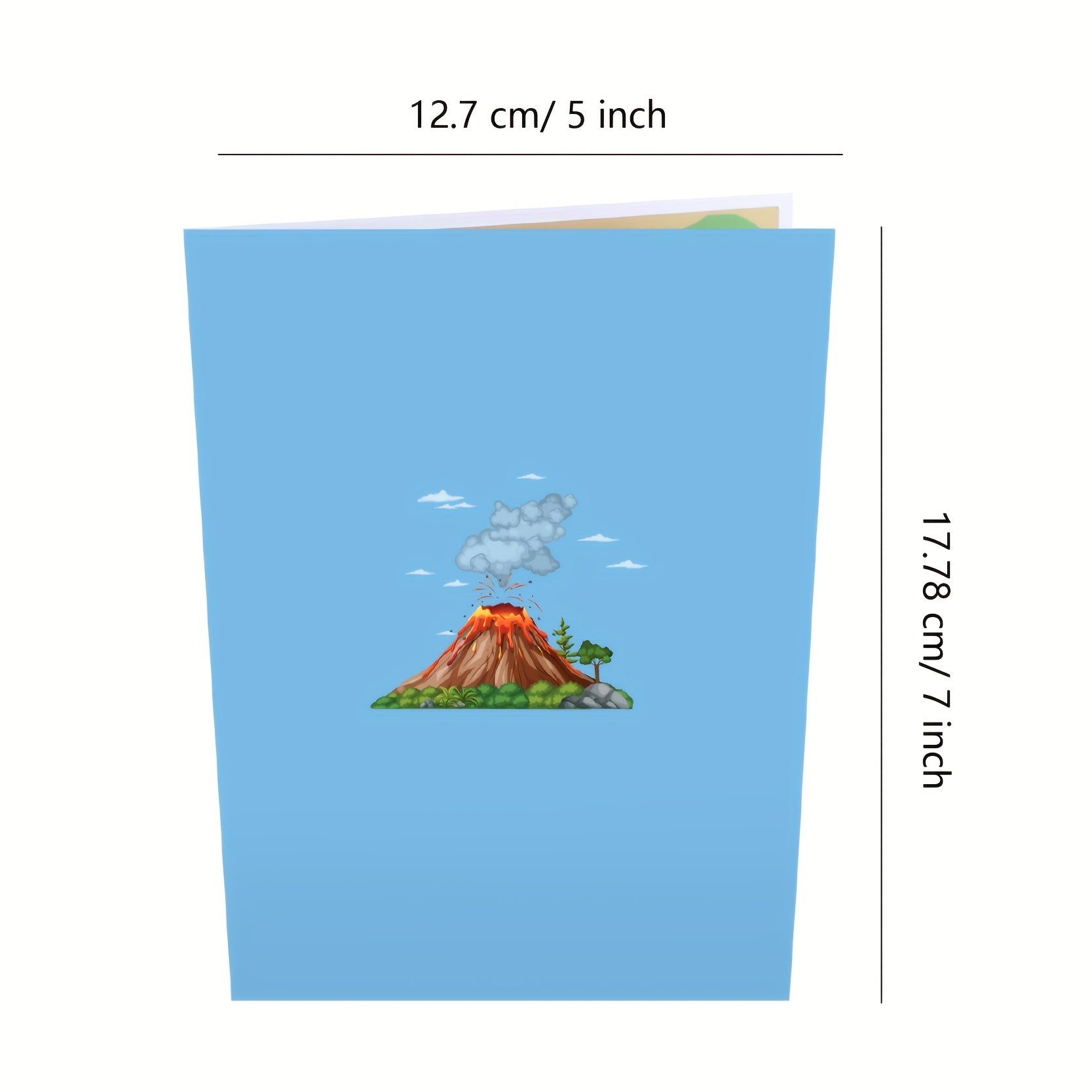 1pc Dinosaurs Pop Up Card for Birthday Father Mother Children Youth