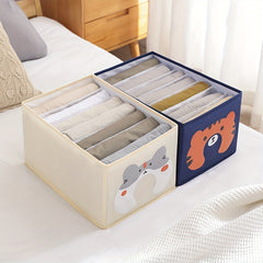Cartoon Clothes Storage Box Indoor Drawer Storage Baskets