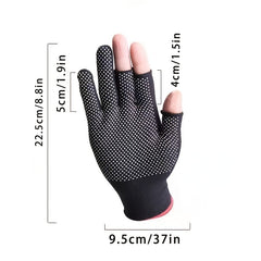 Breathable Half Finger Work Gloves for Construction Fitness Cycling