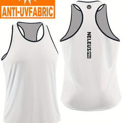 Men's Active Stretch Tank Top for Summer Outdoors