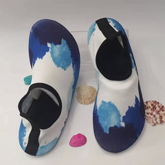 Tie Dye Quick Dry Beach Shoes Non Slip Soft Sole Water Park Wading