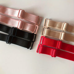 Invisible Elastic Bra Shoulder Straps - Adjustable Underwear Straps