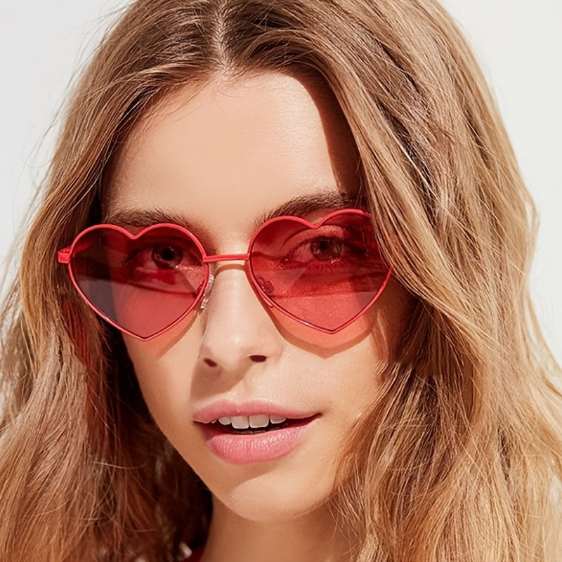 Heart Shape Polarized Sunglasses UV400