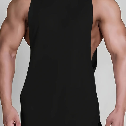 Quick Dry Mesh Sleeveless Tank Top Men's Training T-shirt
