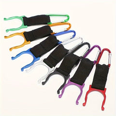 Portable Silicone Water Bottle Buckle Carabiner Backpack Buckle