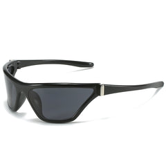 Women's Modern Y2K Sunglasses Wrap Around Futuristic Sun Glasses