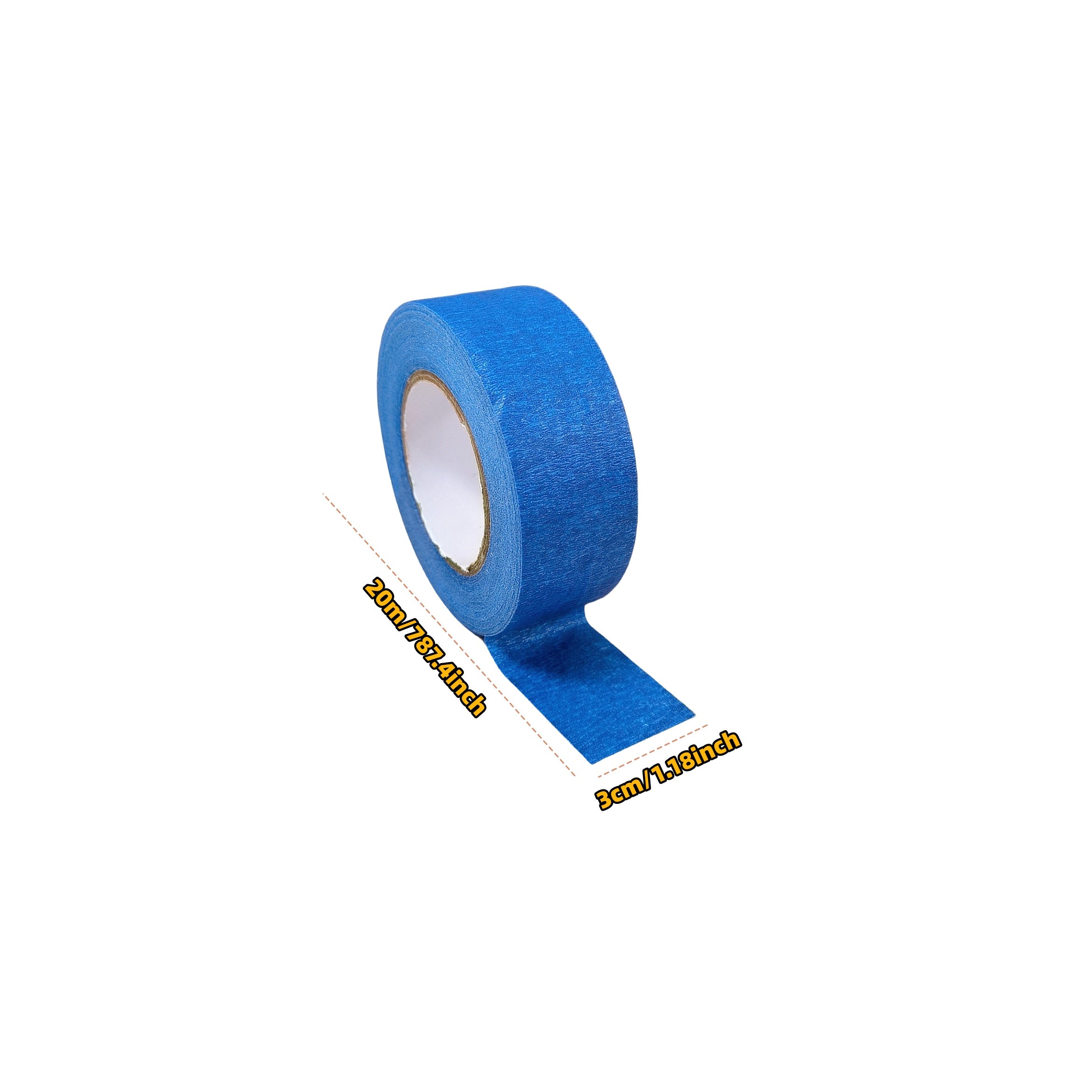 20m 787 4inch Washi Tape Masking Tape Easy Removal Tape for Wall Painting