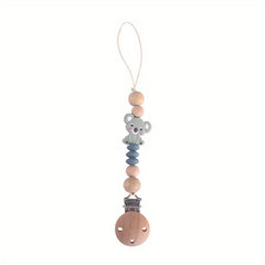 Bear Silicone Pacifier Clip | Safe Anti Chain Nipple Holder