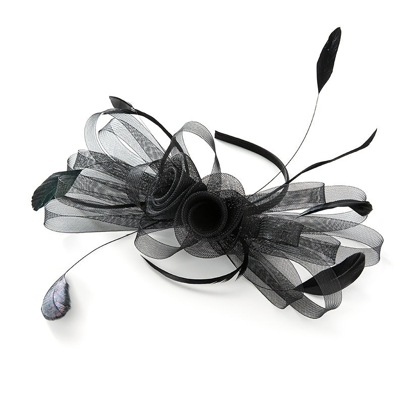Vintage Headband Fascinator Derby Headband Hairband Wedding Headpiece