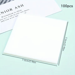 Transparent Sticky Notes - 50 Sheets, Waterproof, Self-adhesive Pads