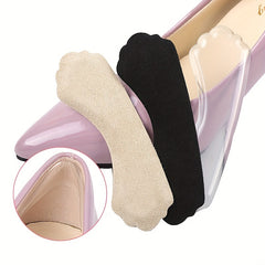 1Pair Invisible Anti Slip High Heel Back Insoles