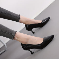 Women's Stiletto Heels Pointed Toe Work Shoes
