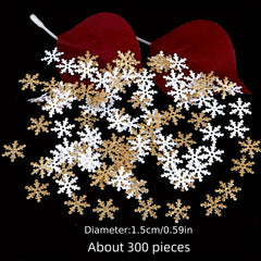 Christmas Snowflake Confetti Glitter - Party Decorations