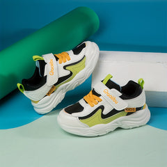 Boys Hook & Loop Sport Shoes Lightweight Casual Sneakers