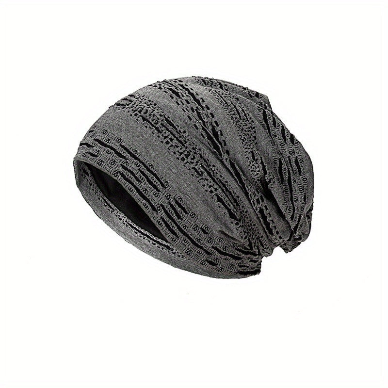 Warm Pile Hat Cold Hat Mens And Womens Pullover Hat Beanie Hat