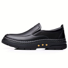 Men's Stitch Loafer Shoes Lightweight Slip On Casual Shoes