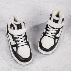 Plush Lined High Top Skate Shoes