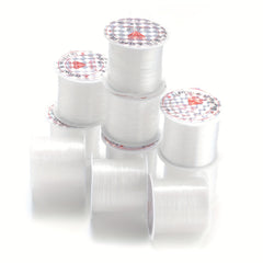 0.8mm Transparent Fish Line Non-Stretch Beading Thread for Jewelry Making