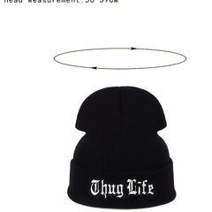 English Embroidery Women Raw Knit Hat Valentines