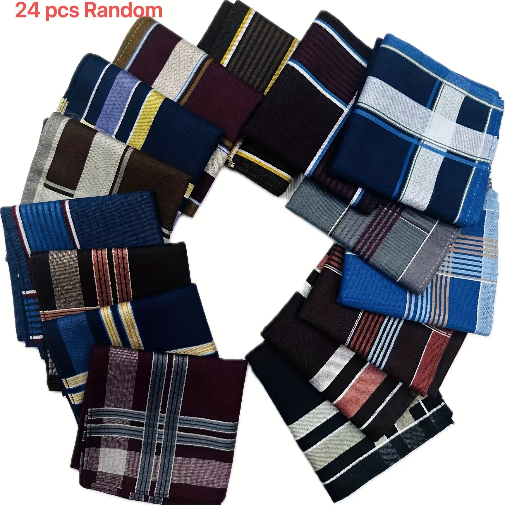 Men's Business Handkerchiefs Dark Suit Pocket Towels