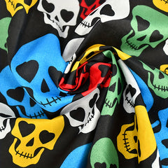 4pcs Bandana For Men Cotton Squares Headwraps Pirate Skull Scarf Neckerchiefs
