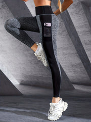 Soft Wide Waist Yoga Leggings Breathable Sports Tight Pants