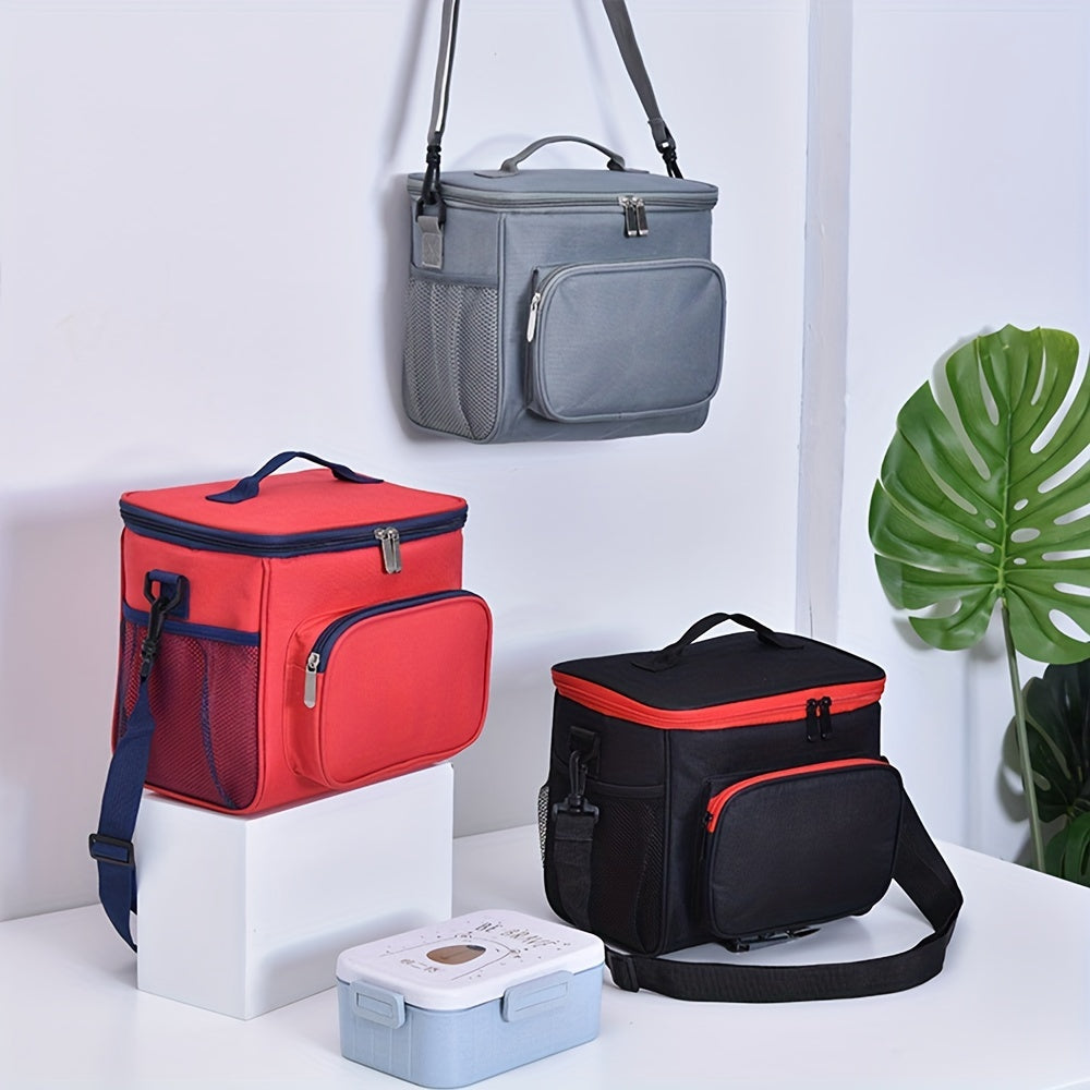 Portable Insulated Lunch Bag Thermal Box For Picnic Camping Cooler