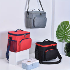 Portable Insulated Lunch Bag Thermal Box For Picnic Camping Cooler