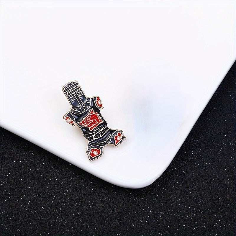 1pc Creative Badges Lapel Pin Unique And Stylish Accessory For Any Outfit