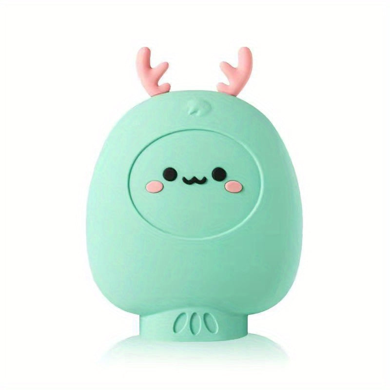 Cartoon Silicone Hand Warmer Hot Water Bag Mini Portable Keep Baby Warm