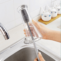 2pcs Rotating Cup Brushes with Long Handle