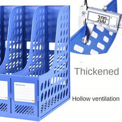 Desktop File Rack Storage Column Student Bookshelf Quadruple Finishing Rack