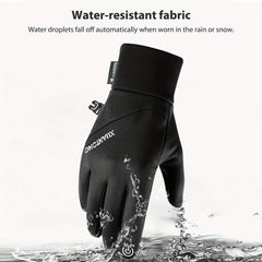 Waterproof Anti Slip Touch Screen Winter Gloves for Sports Skiing