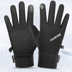 Waterproof Anti Slip Touch Screen Winter Gloves for Sports Skiing