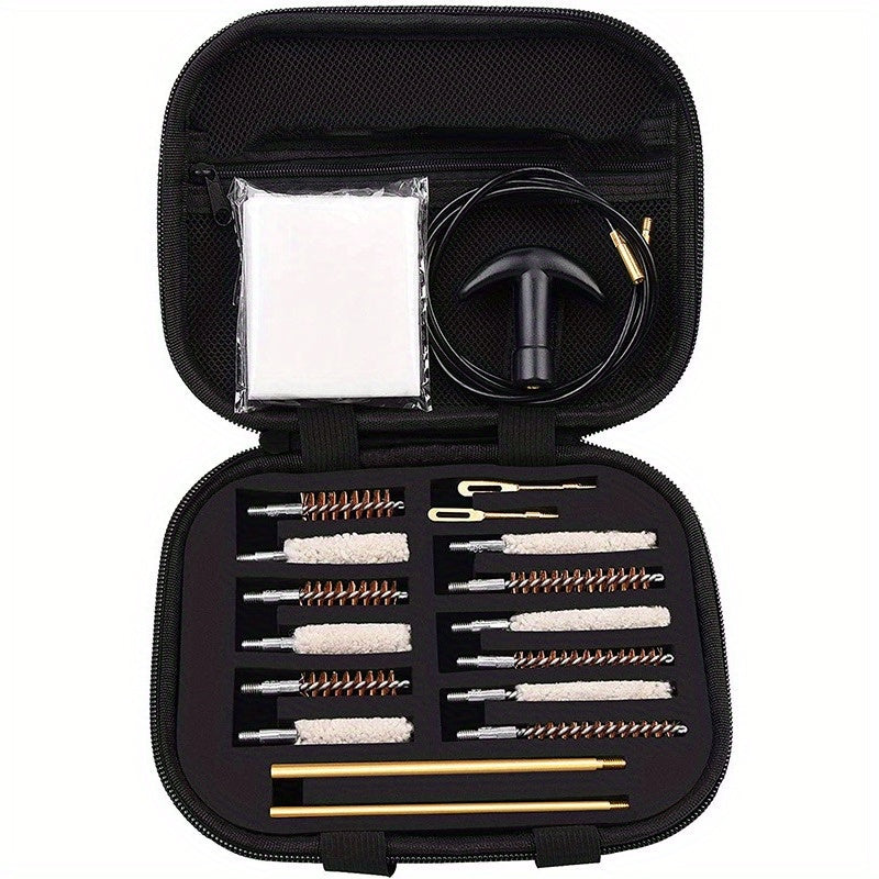 28pcs Heavy Duty Cleaning Kit w/ Copper Wire Brushes for Pipes Bristle Bore Brus