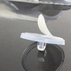 50pcs Transparent Ceiling Hook Self Adhesive Strong Hook Christmas Light