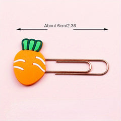 Cute Cartoon Metal Bookmark for Students