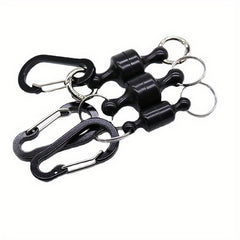 Portable Magnetic Buckle Keychain for Outdoor Activities