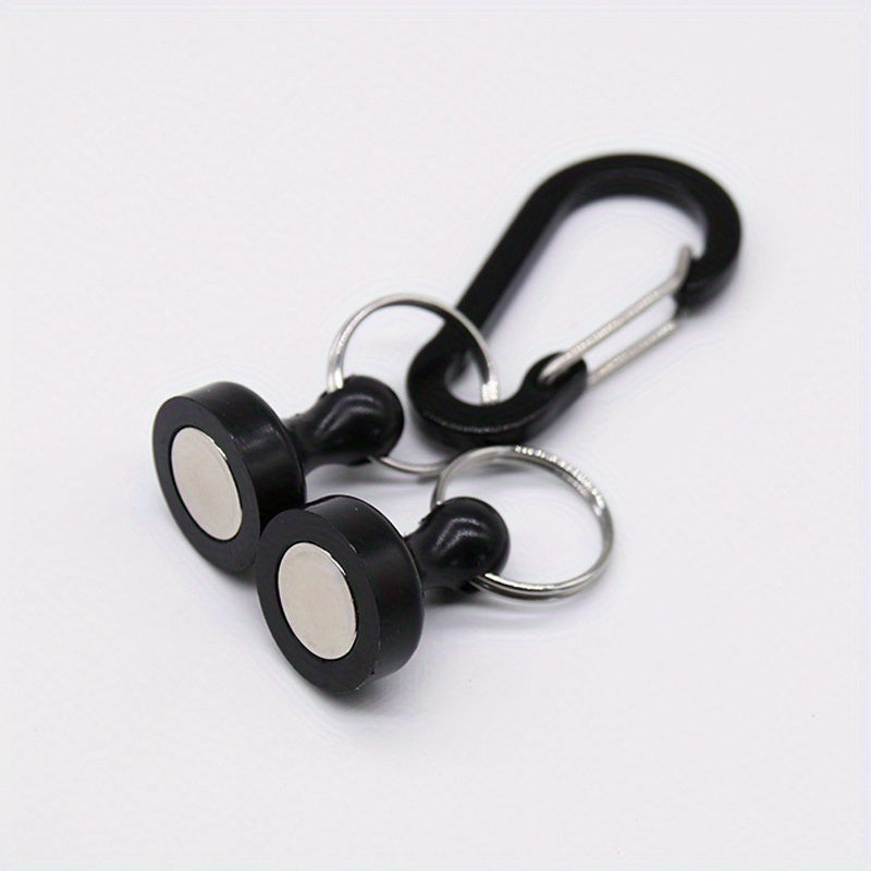 Portable Magnetic Buckle Keychain for Outdoor Activities