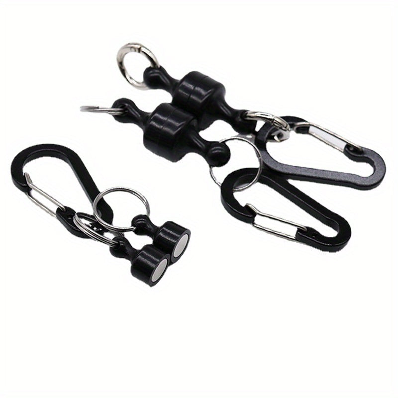 Portable Magnetic Buckle Keychain for Outdoor Activities
