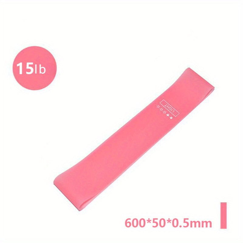 Portable Yoga Resistance Band TPE Fitness Stretching Rope