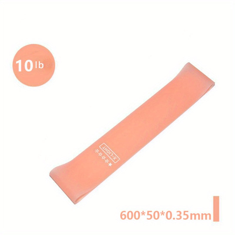 Portable Yoga Resistance Band TPE Fitness Stretching Rope