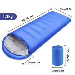 Lightweight Camping Sleeping Bag 5-15u00b0C Temp Outdoor Travel